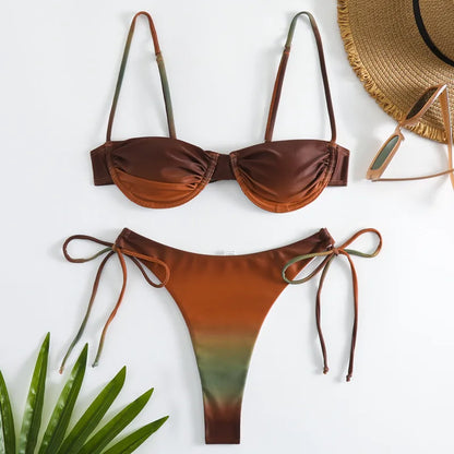 Ombré Underwire Bikini