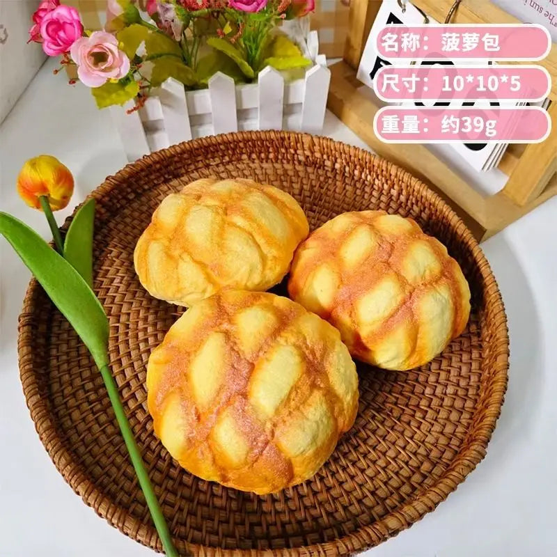 Slow Rebound Squishy Realistic Bread Pastry