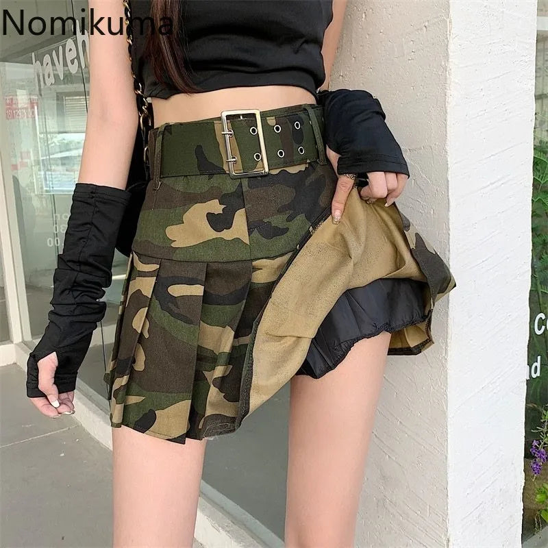 Falda de camuflaje