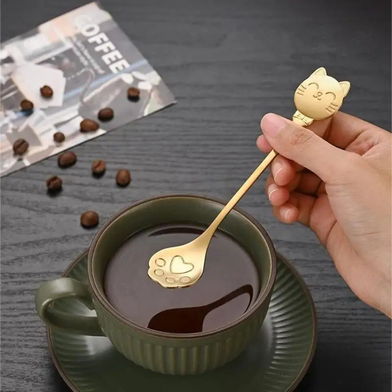 Stainless Steel Coffee Mixing Spoon