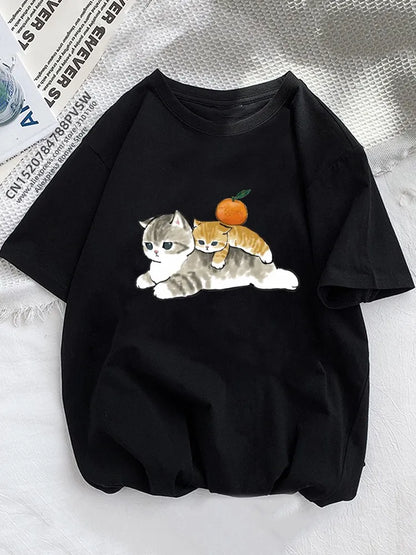 Funny Orange Cats T-shirt