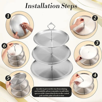 Stainless Steel Cake Tray