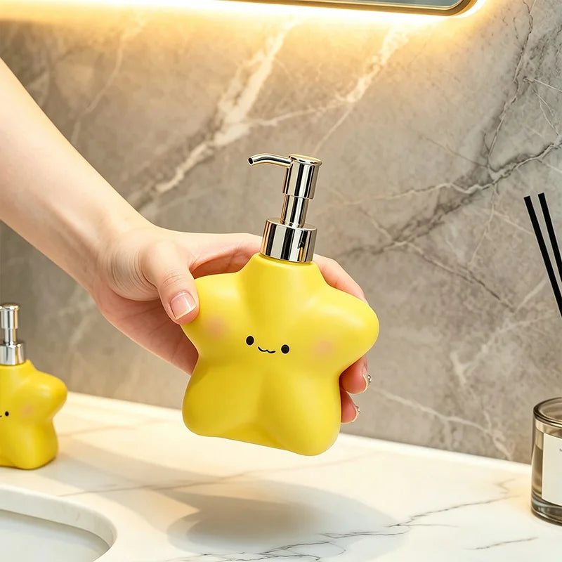 Star Face Resin Lotion Dispenser