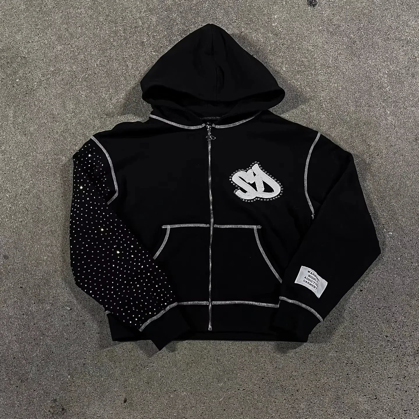 Fur Collar Zipper Hoodie