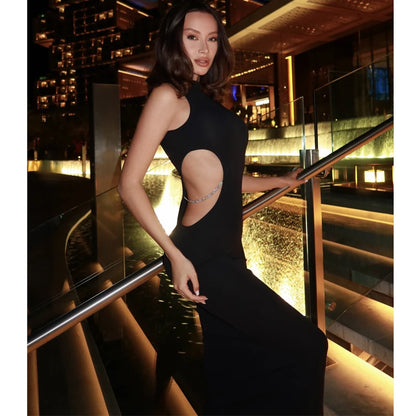 Cut out Long Dress
