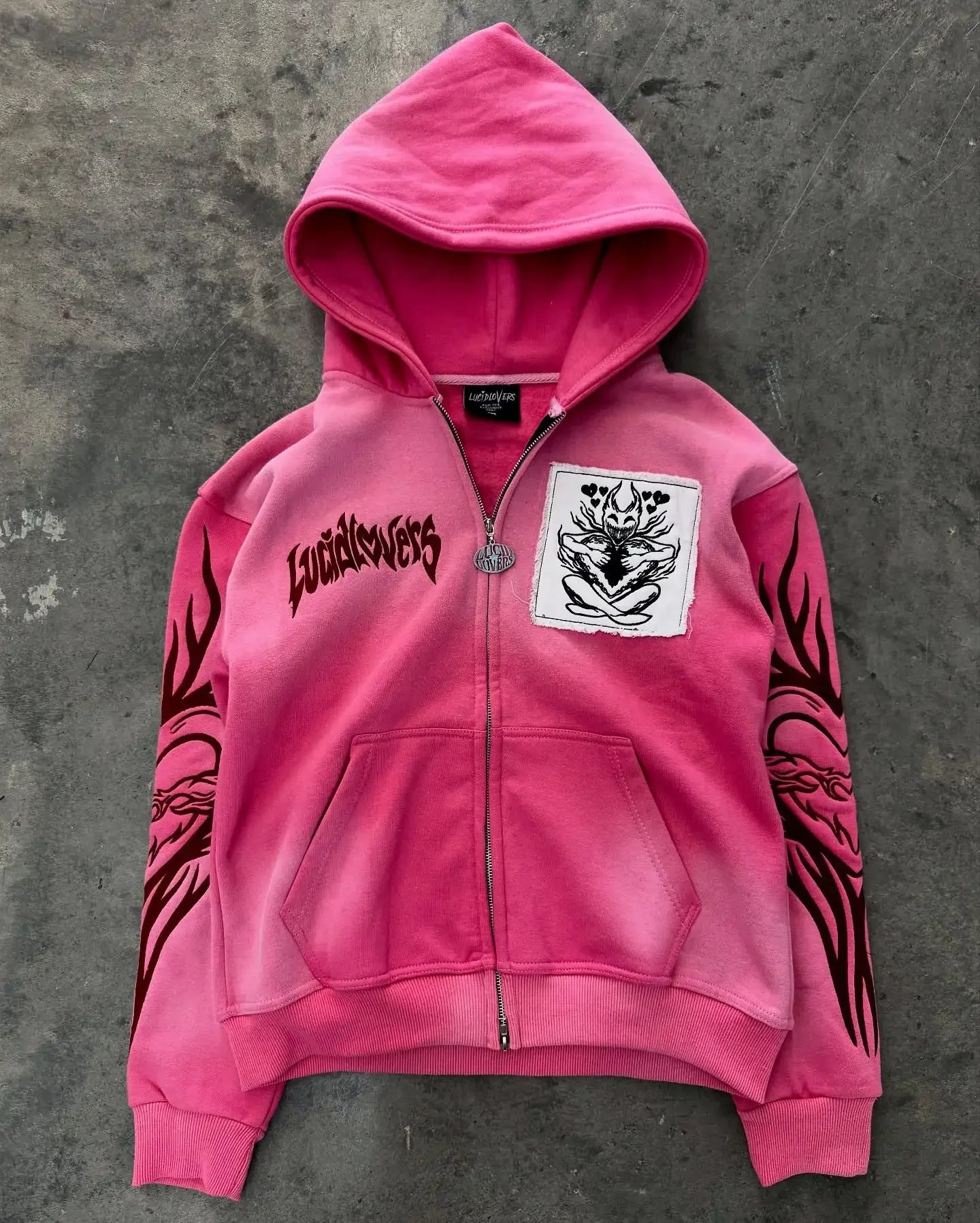 Fur Collar Zipper Hoodie