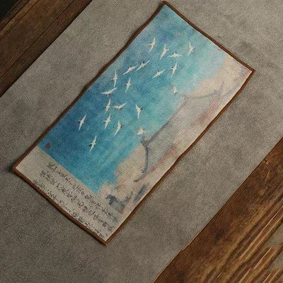Suede Tea Towel