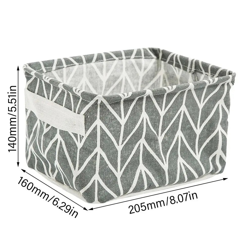 Soft Plush Sundries Storage Basket