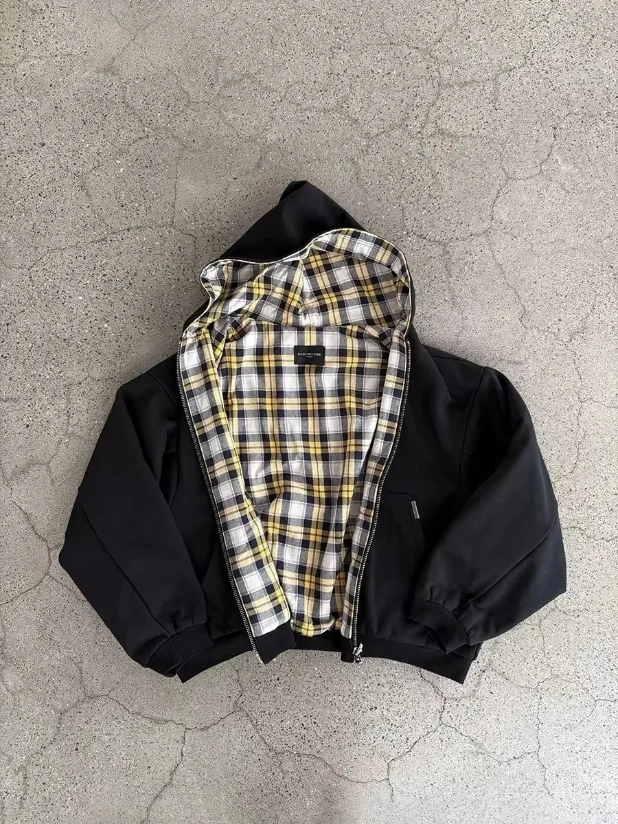 Fur Collar Zipper Hoodie