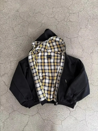 Fur Collar Zipper Hoodie