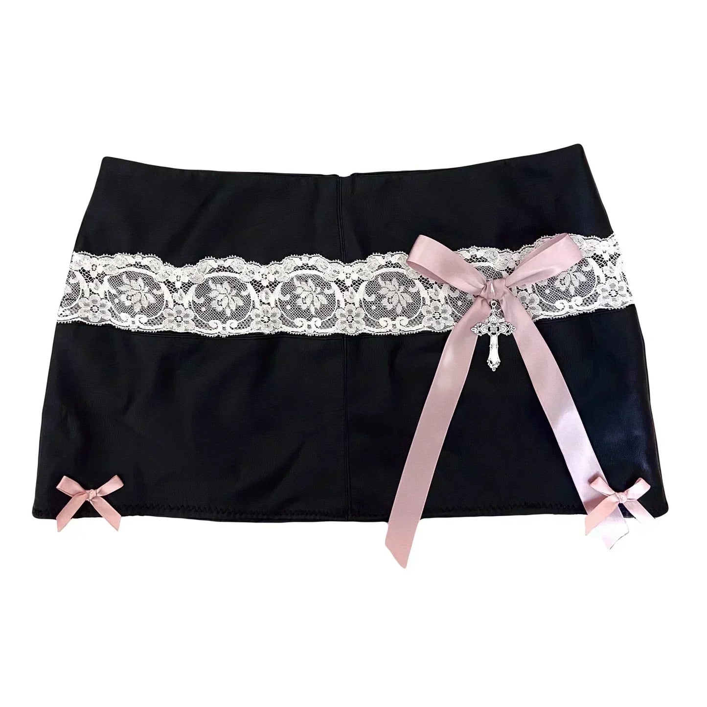Minifalda de talle bajo