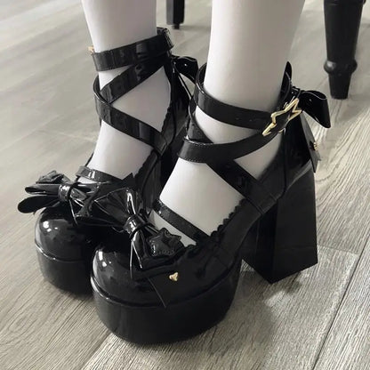 Mary Jane High Heels