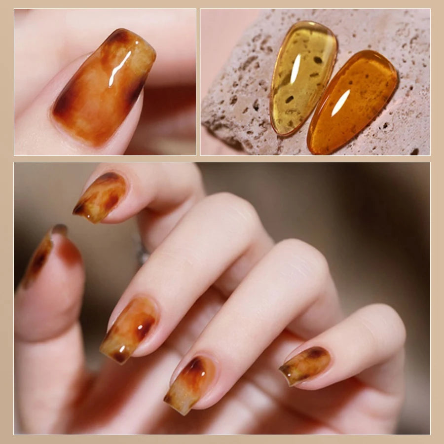 RSNAIL 10g Jelly Amber Gel Nail Polish