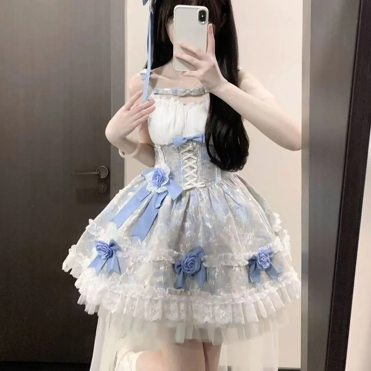 Bow Lace Dress