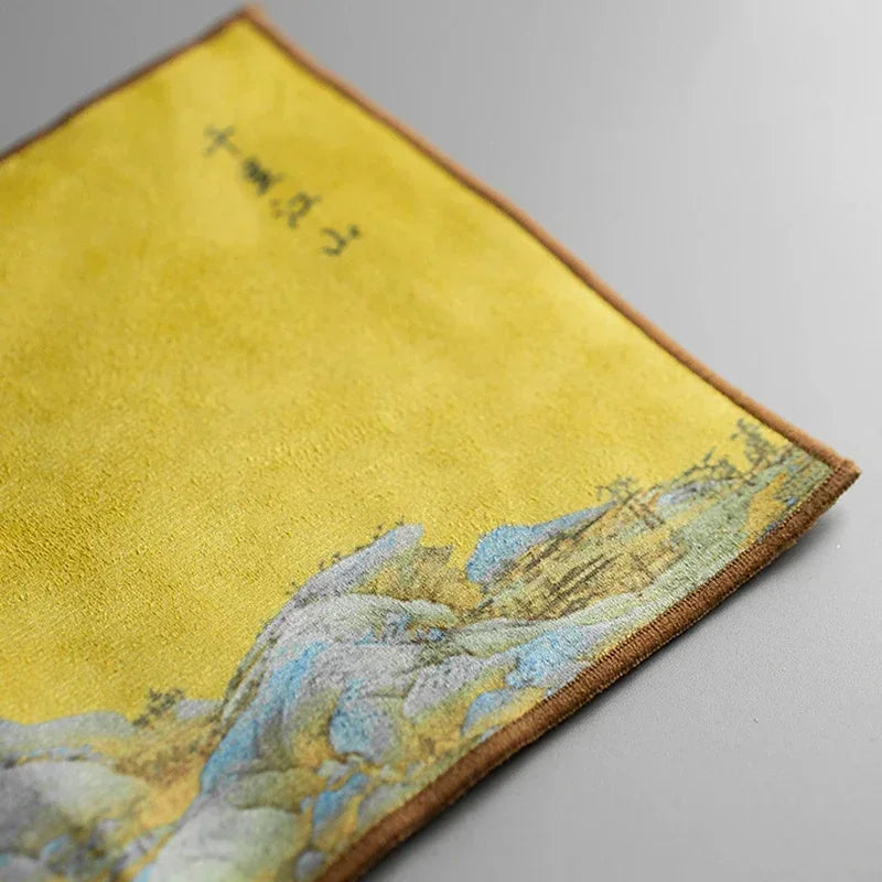 Suede Tea Towel