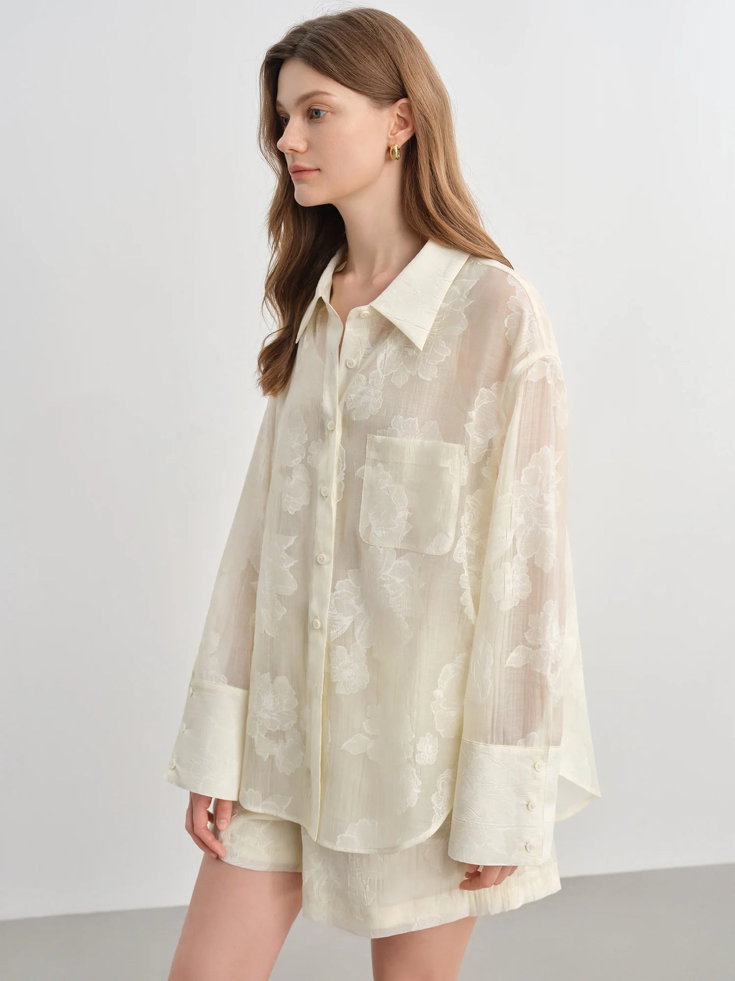 Conjunto Jacquard Texturizado