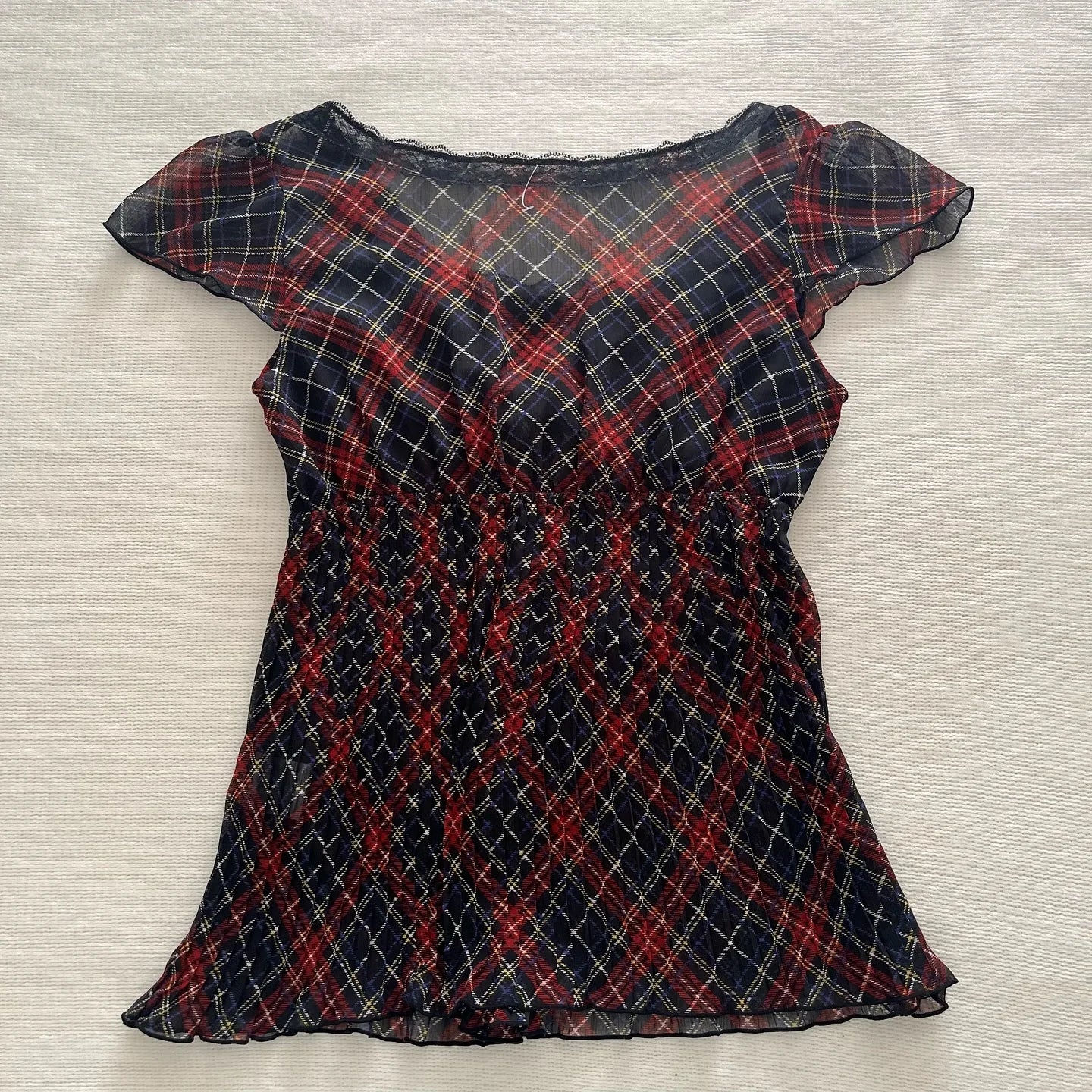 Camiseta plisada