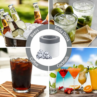 Food grade silicone cylindrical ice tray