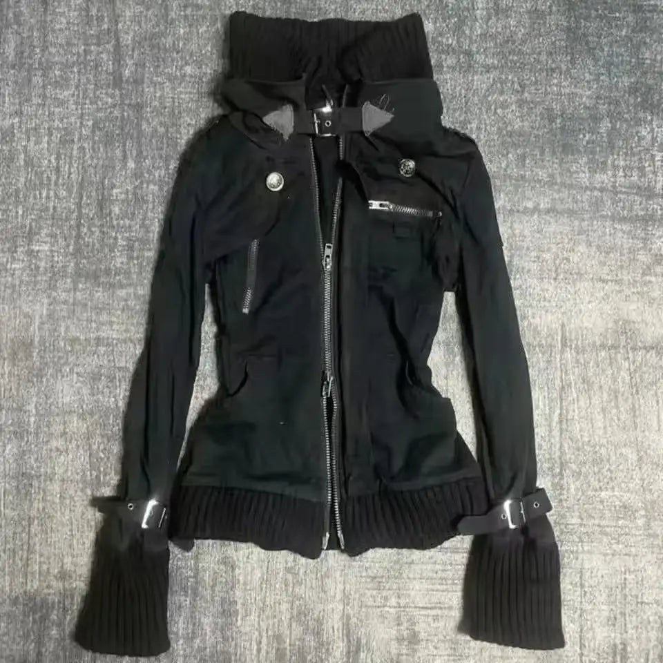 Washed Denim Coat