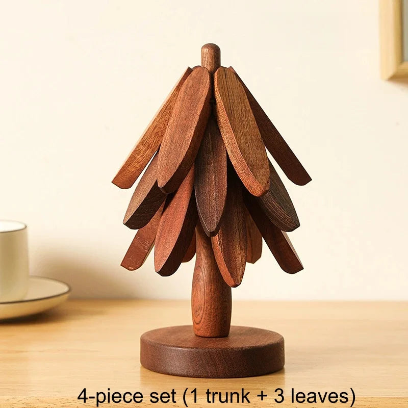 "Heat Insulation Tree", Trivets for Hot Dishes