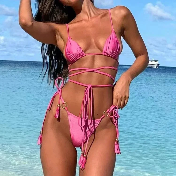 Bandeau Thong Brazilian Bikini