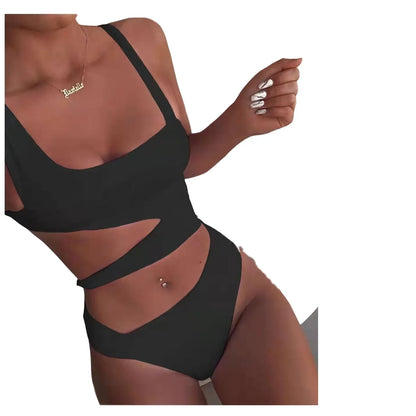 Hollow out Waist Design One Piece