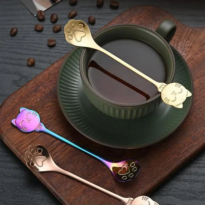 Stainless Steel Coffee Mixing Spoon