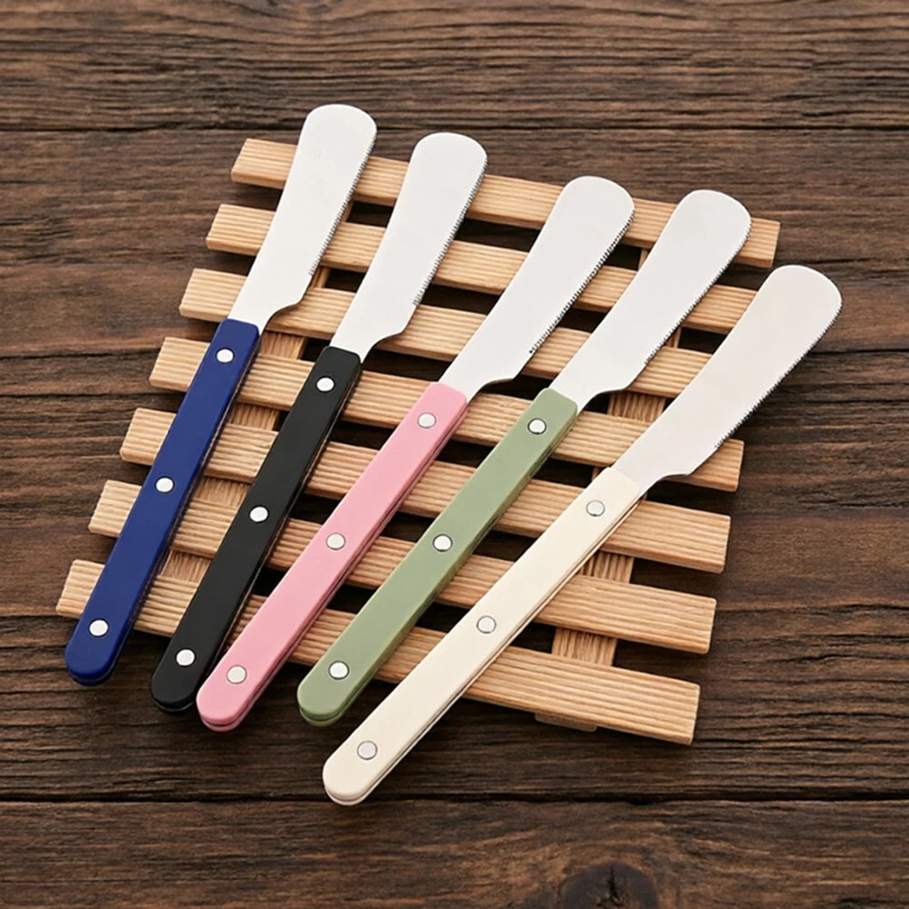 4Pcs Acrylic Handle Flatware