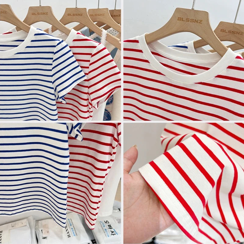 Short Sleeve Striped T-Shirt