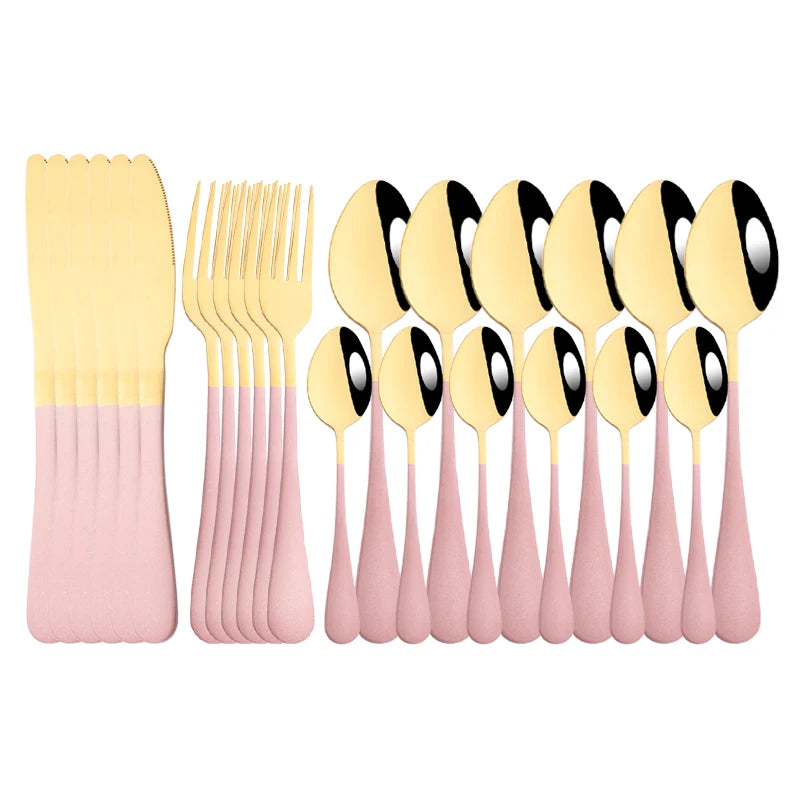 Stainless Steel Tableware Set