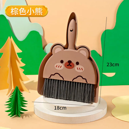 Mini Cartoon Desktop Cleaning Broom