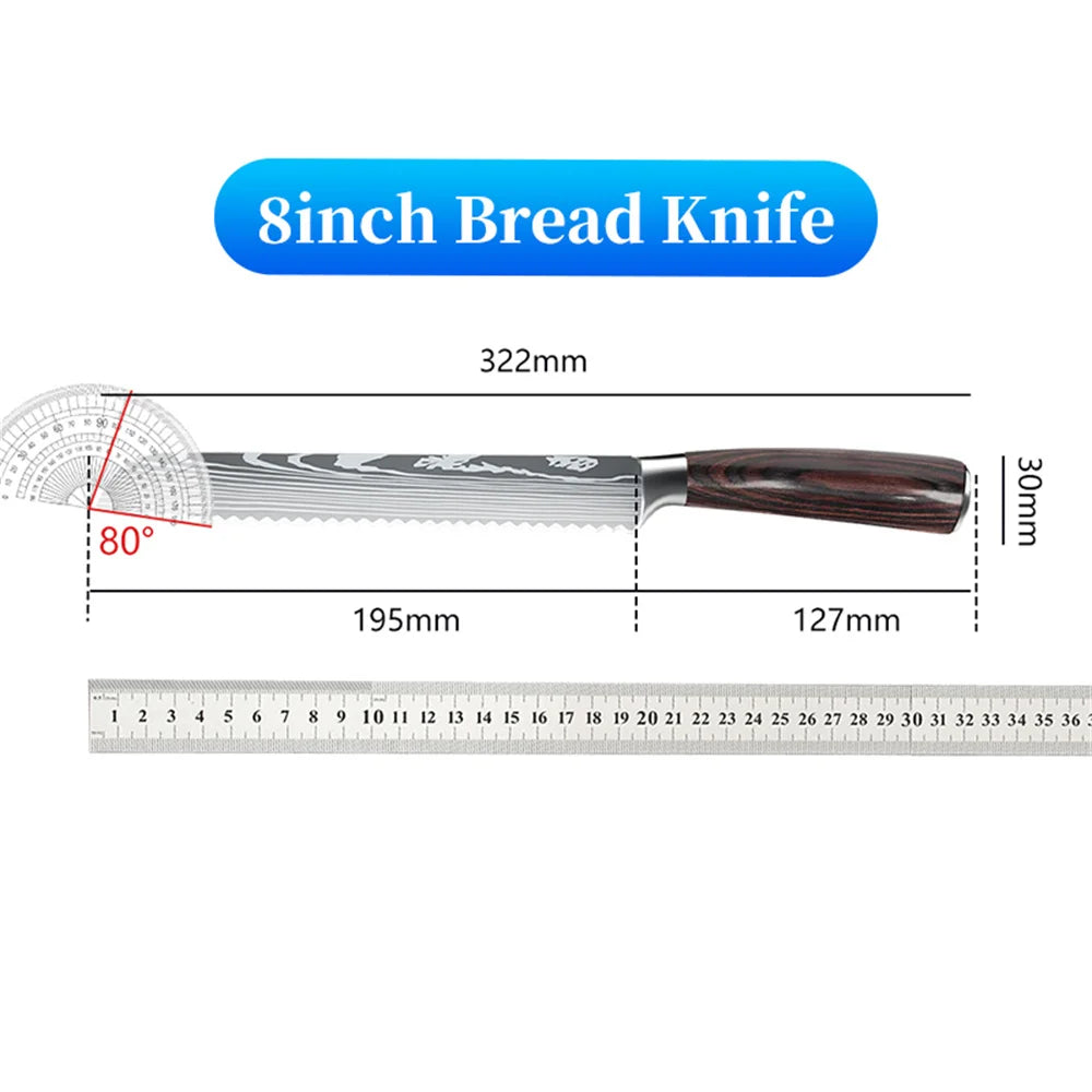 9 Types of Stainless Steel Kitchen Knife