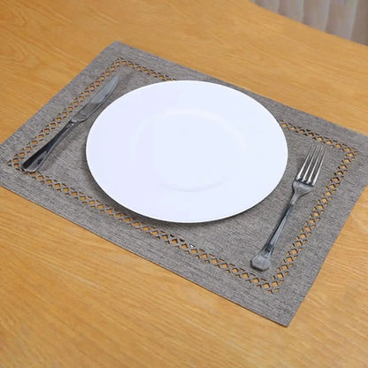 Geometric Hollow Out Square Coaster Pad