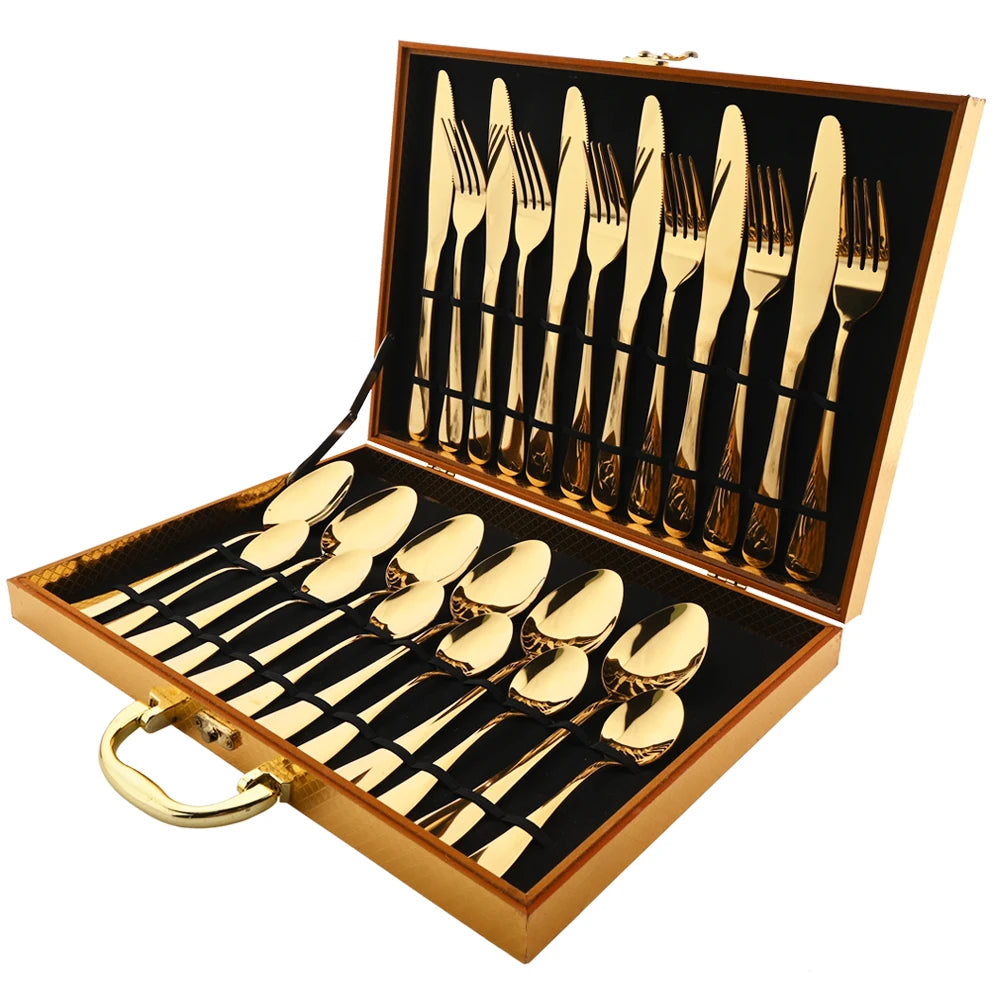 Stainless Steel Tableware Set