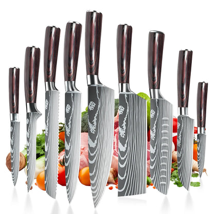 9 Types of Stainless Steel Kitchen Knife