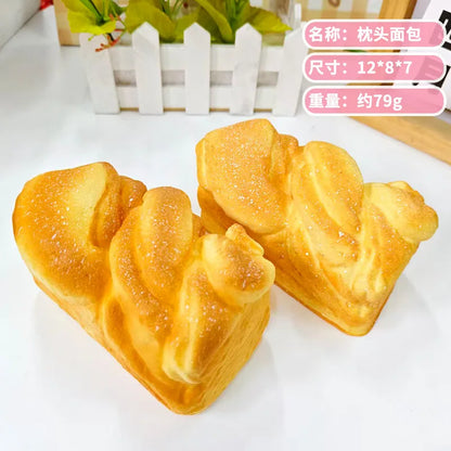 Slow Rebound Squishy Realistic Bread Pastry