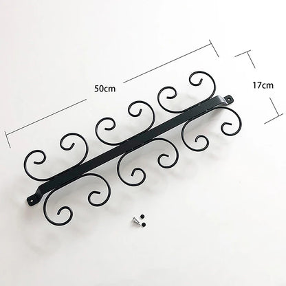 4/8/12 Cups Metal Wine Glass Rack Holder