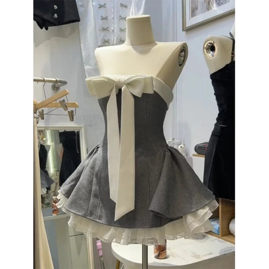 Bow Mini Dress