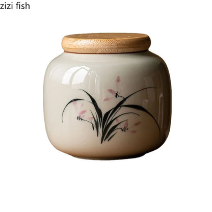 Vintage Ceramic Tea Can