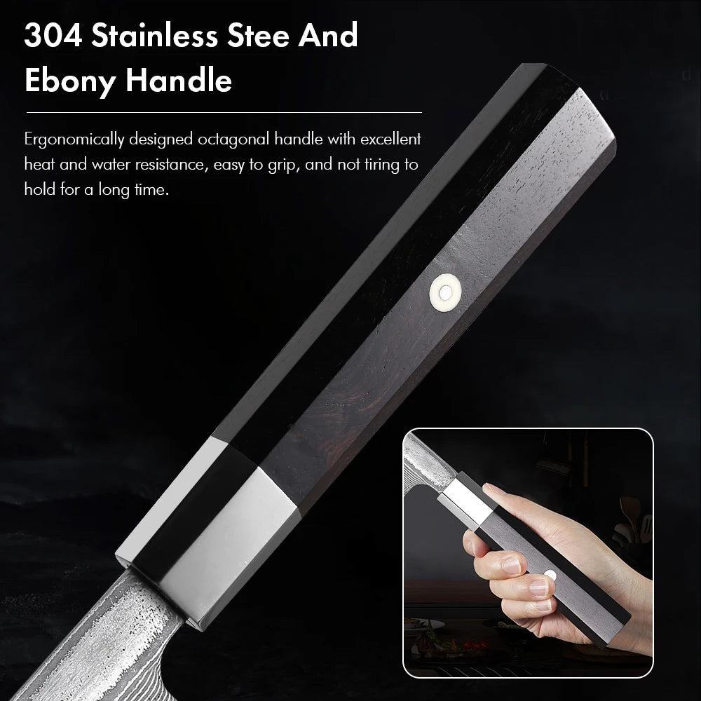 Damascus Steel Professional Kitchen Knives