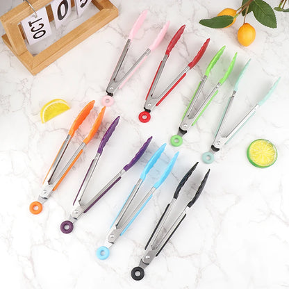 Silicone BBQ Grilling Tong