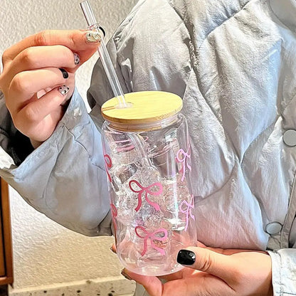 Bow Glass Cup