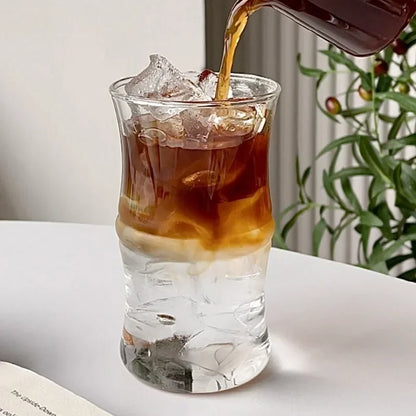 Bamboo Knot Glass Transparent Mug
