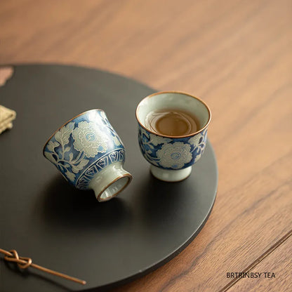 Chinese Vintage Ru Kiln Ceramic Tea Cup