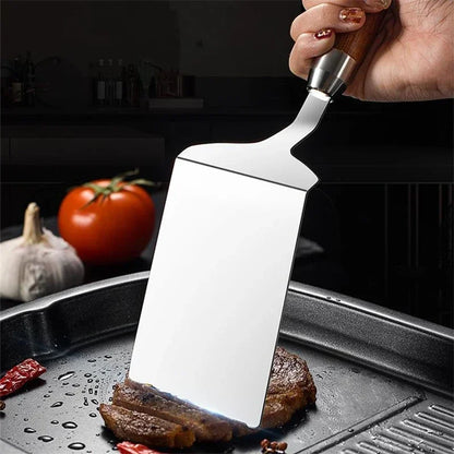 Stainless Steel Square Head Cooking Spatula