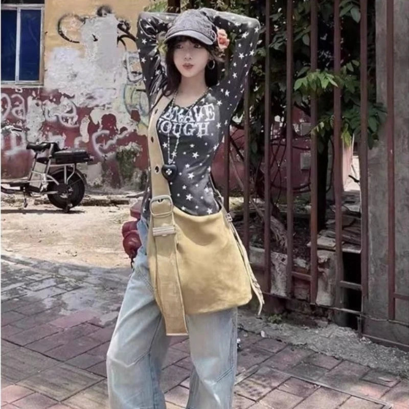 Print Dot Long Sleeve T Shirt