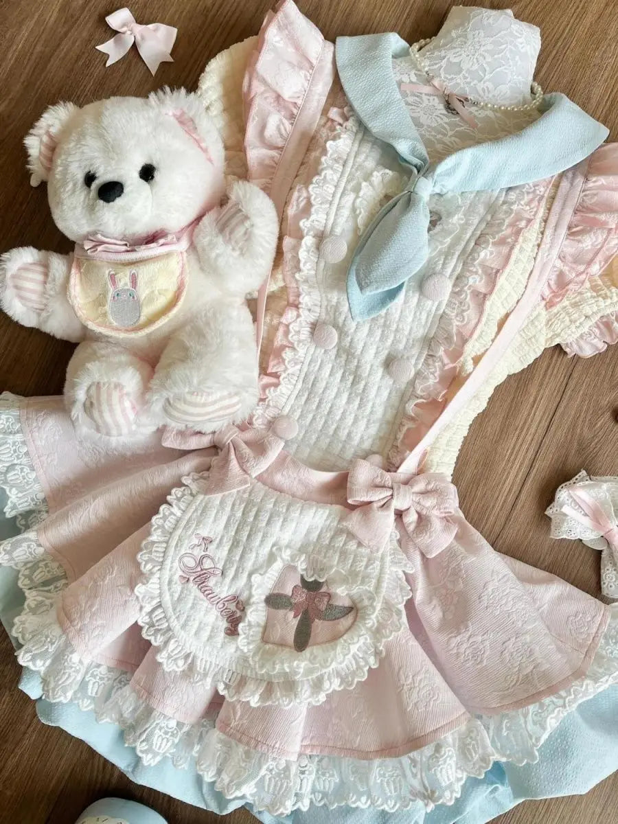 Conjunto casual dulce de dos piezas