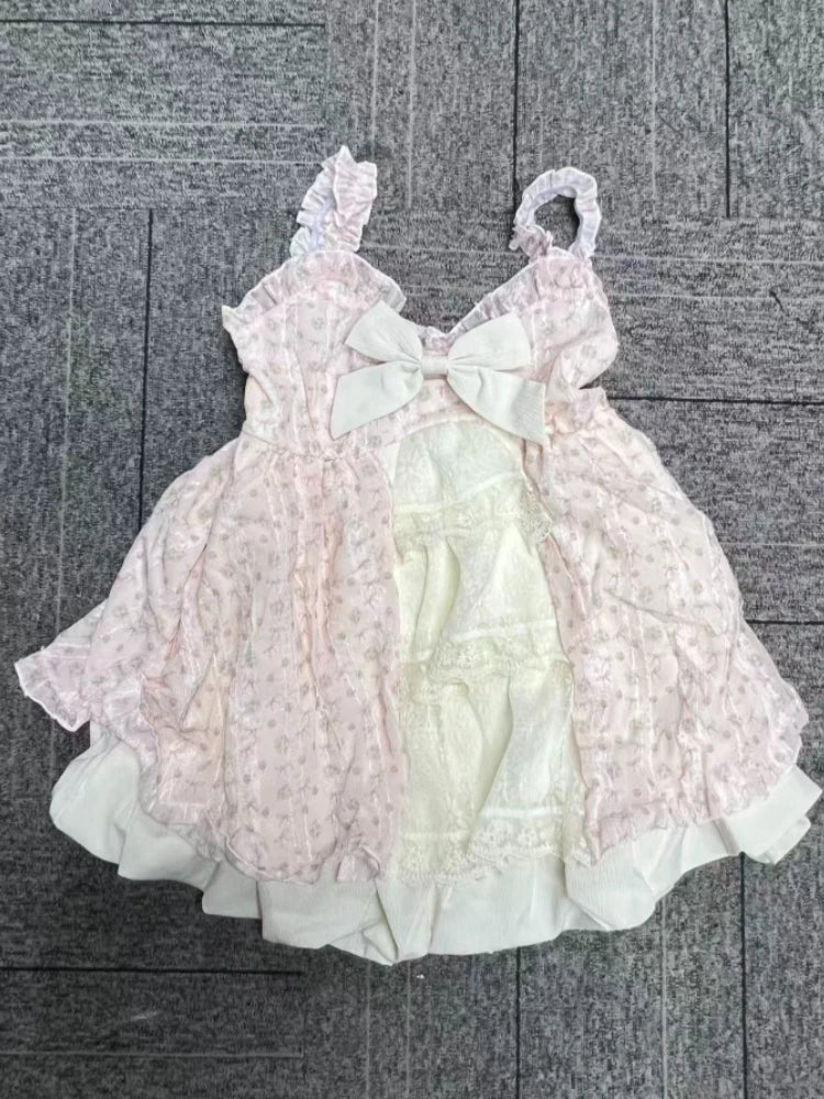 Conjunto de vestido de encaje