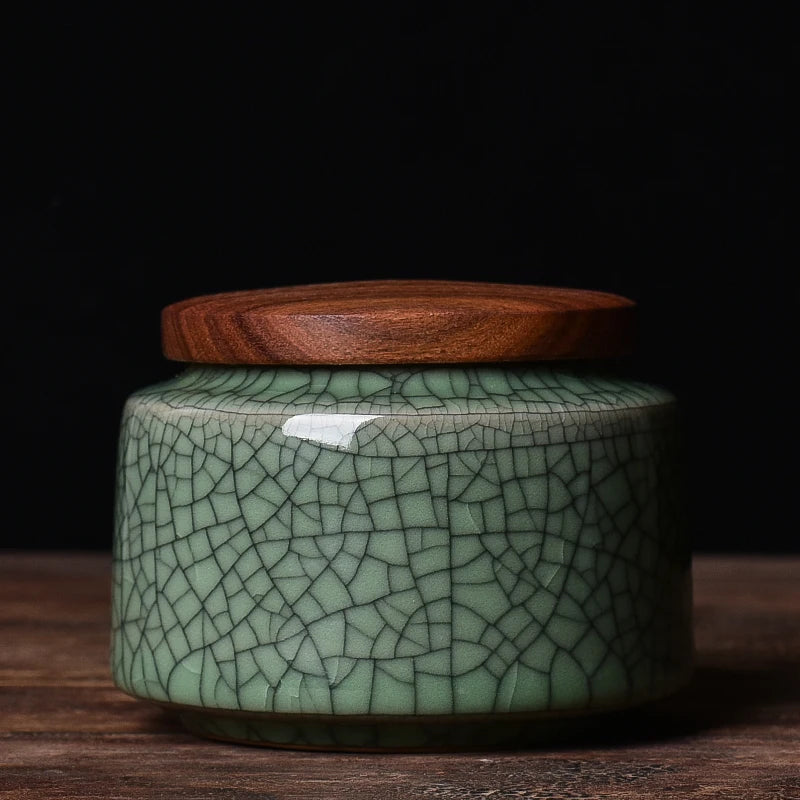 Exquisite Ceramic Tea Jar