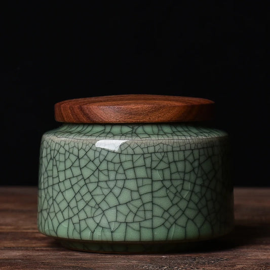 Exquisite Ceramic Tea Jar